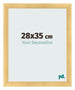 Photo Frame 28x35cm Gold Vintage MDF Pisa Front Size | Yourdecoration.com