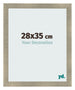 Photo Frame 28x35cm Gold Vintage MDF Pisa Front Size | Yourdecoration.com