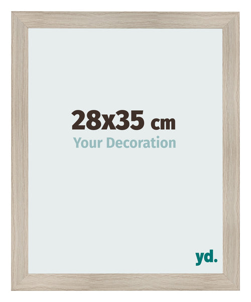 Photo Frame 28x35cm Oak Rustic MDF Pisa Front Size | Yourdecoration.com
