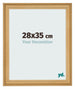 Photo Frame 28x35cm Pine Woodgrain MDF Lazio Front Size | Yourdecoration.com