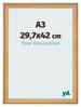 Photo Frame 29 7x42cm A3 Pine Woodgrain MDF Lazio Front Size | Yourdecoration.com