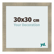 Photo Frame 30x30cm Gold Vintage MDF Pisa Front Size | Yourdecoration.com