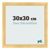 Photo Frame 30x30cm Gold Vintage MDF Pisa Front Size | Yourdecoration.com