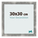 Photo Frame 30x30cm Metal Vintage MDF Pisa Front Size | Yourdecoration.com