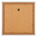 Photo Frame 30x30cm Silver Matte MDF Lazio Back | Yourdecoration.com