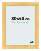 Photo Frame 30x40cm Gold Vintage MDF Pisa Front Size | Yourdecoration.com