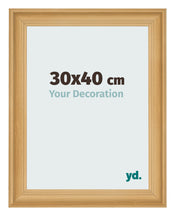 Photo Frame 30x40cm Pine Woodgrain MDF Lazio Front Size | Yourdecoration.com