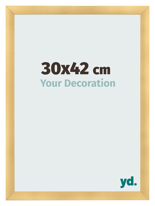 Photo Frame 30x42cm Gold Vintage MDF Pisa Front Size | Yourdecoration.com
