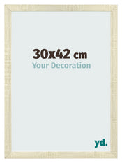 Photo Frame 30x42cm Sonoma Oak MDF Pisa Front Size | Yourdecoration.com