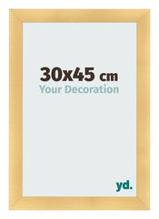 Photo Frame 30x45cm Gold Vintage MDF Pisa Front Size | Yourdecoration.com