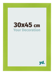 Photo Frame 30x45cm Green MDF Pisa Front Size | Yourdecoration.com