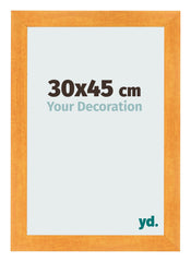 Photo Frame 30x45cm Orange MDF Pisa Front Size | Yourdecoration.com