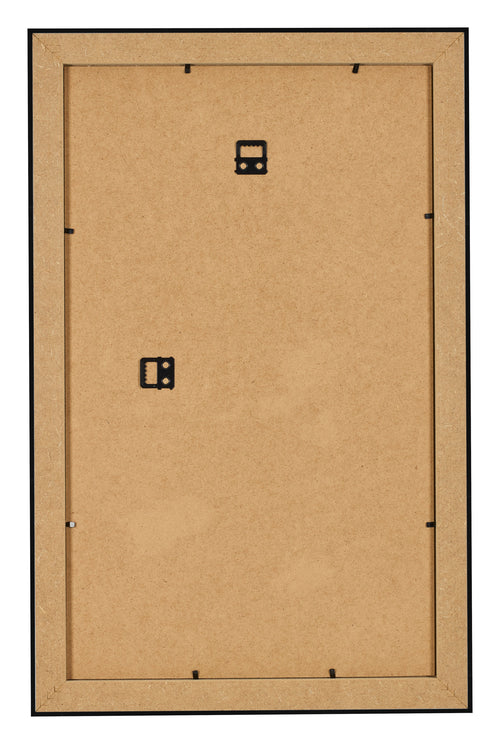 Photo Frame 30x50cm Black Silver Polished MDF Pisa Back | Yourdecoration.com