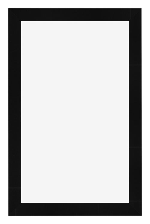 Photo Frame 30x50cm Black Silver Polished MDF Pisa Front | Yourdecoration.com