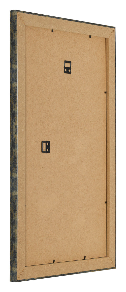 Photo Frame 30x50cm Blue Gold Melange MDF Pisa Back Oblique | Yourdecoration.com