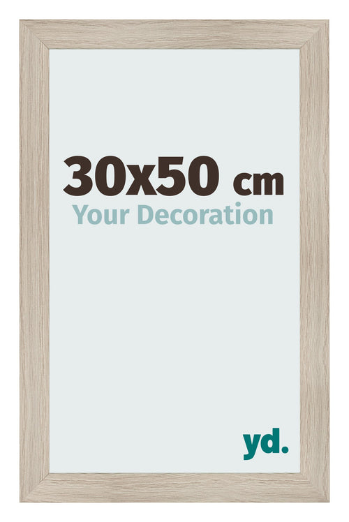 Photo Frame 30x50cm Oak Rustic MDF Pisa Front Size | Yourdecoration.com