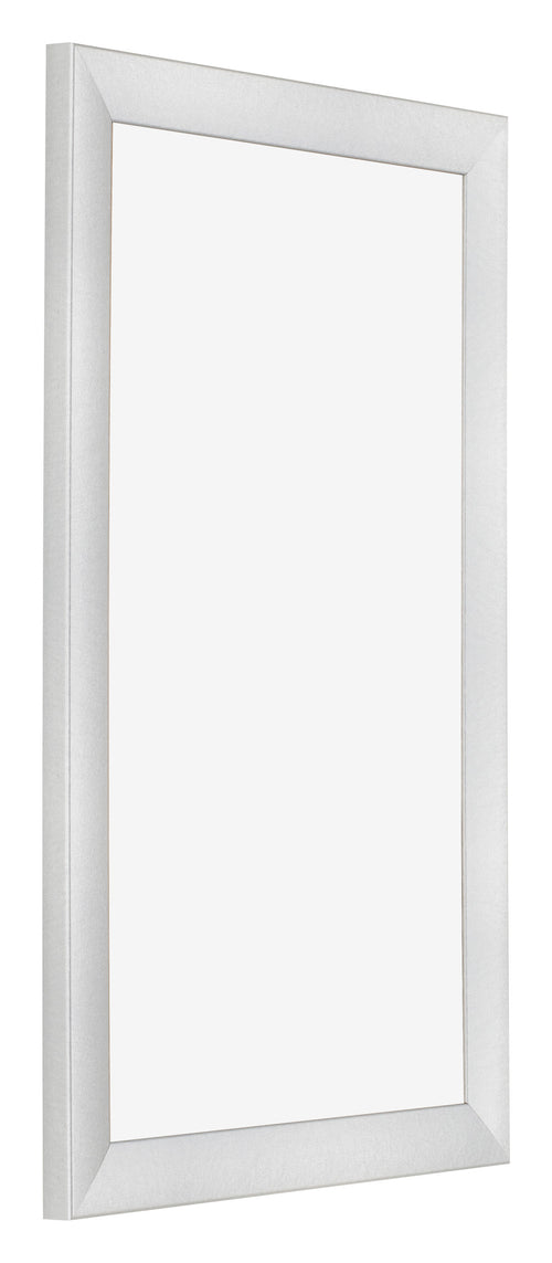 Photo Frame 30x50cm Silver Black Swept MDF Pisa Front Oblique | Yourdecoration.com