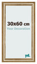 Photo Frame 30x60cm Gold Antique MDF Lazio Front Size | Yourdecoration.com