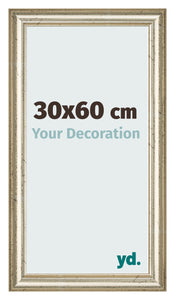 Photo Frame 30x60cm Metallic Gloss MDF Lazio Front Size | Yourdecoration.com