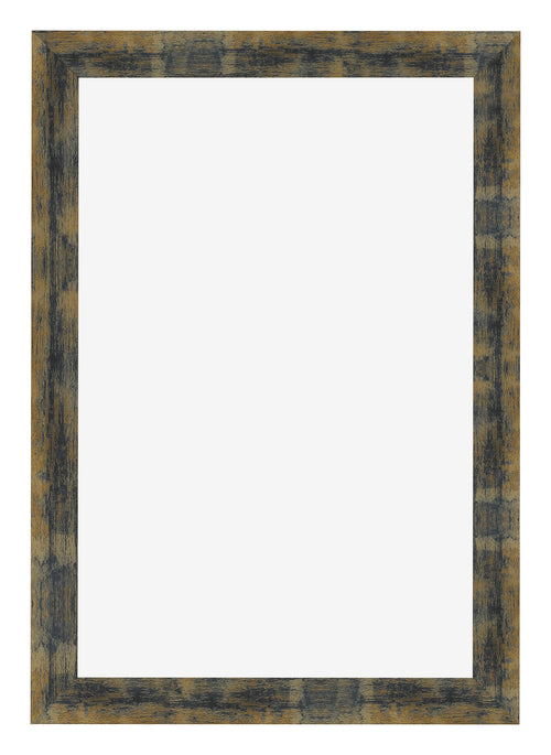 Photo Frame 32x45cm Blue Gold Melange MDF Pisa Front | Yourdecoration.com
