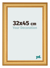 Photo Frame 32x45cm Gold Matte MDF Lazio Front Size | Yourdecoration.com