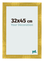 Photo Frame 32x45cm Gold Vintage MDF Pisa Front Size | Yourdecoration.com