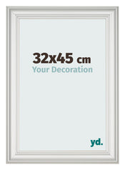 Photo Frame 32x45cm White Swept MDF Lazio Front Size | Yourdecoration.com