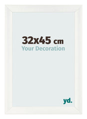 Photo Frame 32x45cm White Vintage MDF Pisa Front Size | Yourdecoration.com