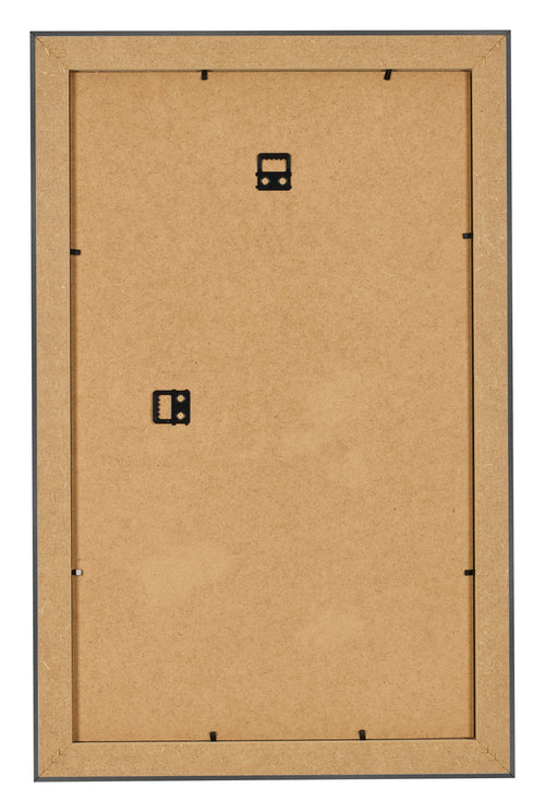 Photo Frame 33x48cm Black Silver Polished MDF Pisa Back | Yourdecoration.com