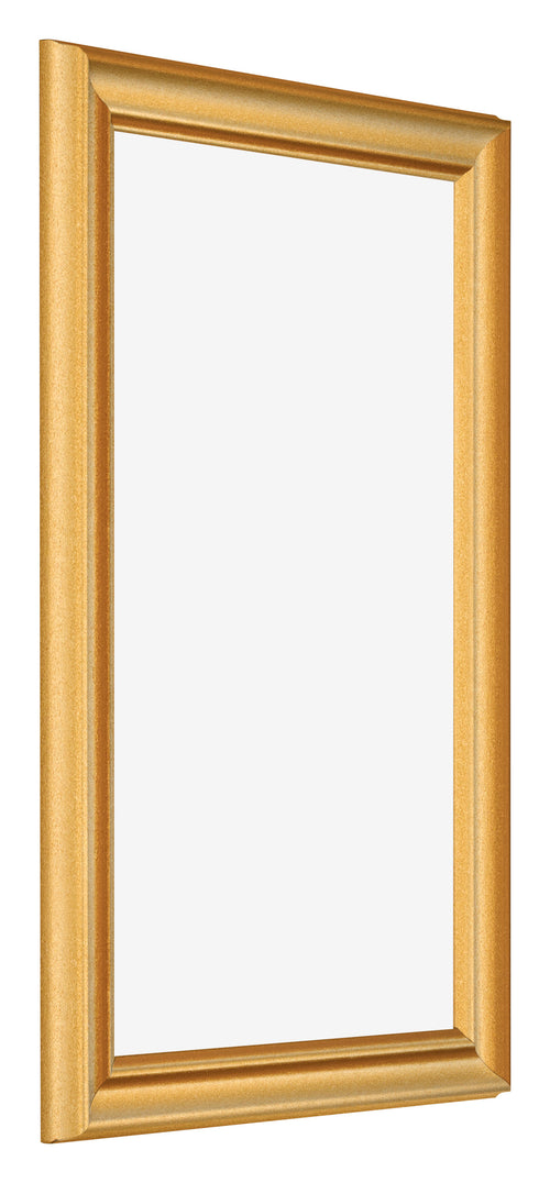 Photo Frame 33x48cm Gold Matte MDF Lazio Front Oblique | Yourdecoration.com