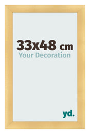Photo Frame 33x48cm Gold Vintage MDF Pisa Front Size | Yourdecoration.com