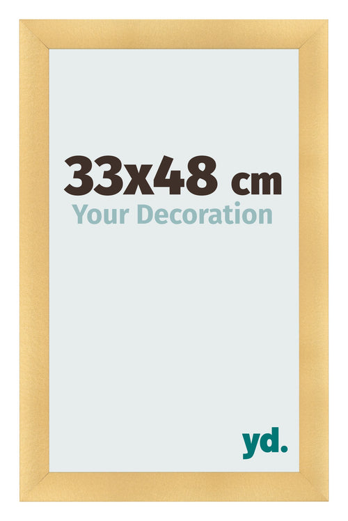 Photo Frame 33x48cm Gold Vintage MDF Pisa Front Size | Yourdecoration.com