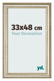 Photo Frame 33x48cm Metallic Gloss MDF Lazio Front Size | Yourdecoration.com