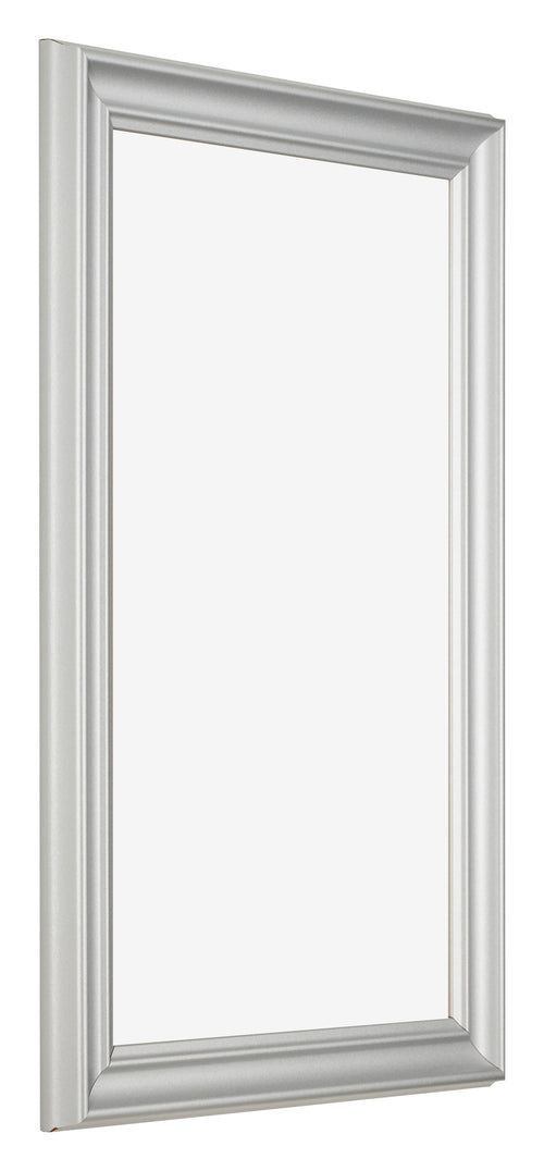 Photo Frame 33x48cm Silver Matte MDF Lazio Front Oblique | Yourdecoration.com