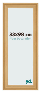 Photo Frame 33x98cm Pine Woodgrain MDF Lazio Front Size | Yourdecoration.com