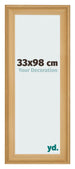 Photo Frame 33x98cm Pine Woodgrain MDF Lazio Front Size | Yourdecoration.com