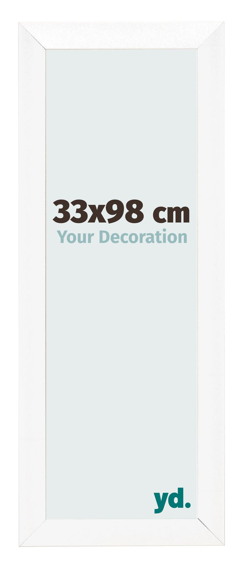 Photo Frame 33x98cm White Vintage MDF Pisa Front Size | Yourdecoration.com