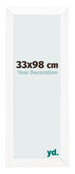 Photo Frame 33x98cm White Vintage MDF Pisa Front Size | Yourdecoration.com