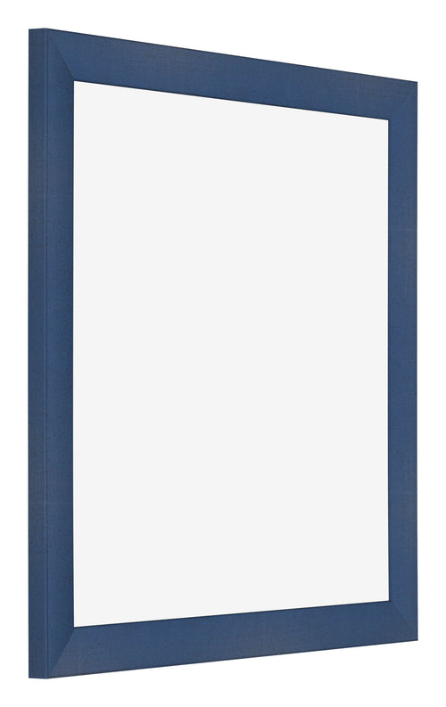 Photo Frame 35x35cm Dark Blue Swept MDF Pisa Front Oblique | Yourdecoration.com