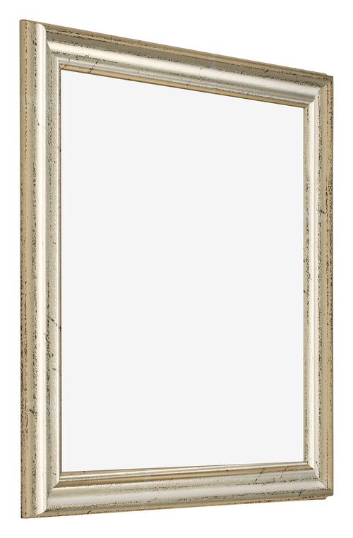 Photo Frame 35x35cm Metallic Gloss MDF Lazio Front Oblique | Yourdecoration.com