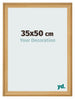 Photo Frame 35x50cm Pine Woodgrain MDF Lazio Front Size | Yourdecoration.com