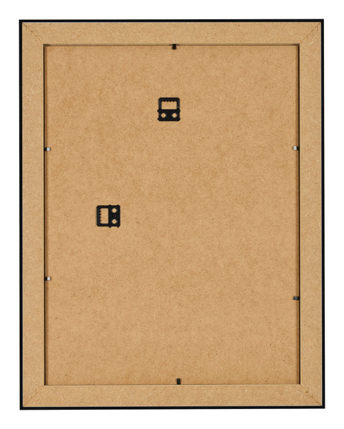 Photo Frame 36x48cm Black Silver Polished MDF Pisa Back | Yourdecoration.com