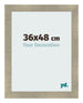 Photo Frame 36x48cm Gold Vintage MDF Pisa Front Size | Yourdecoration.com