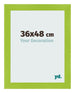 Photo Frame 36x48cm Green MDF Pisa Front Size | Yourdecoration.com