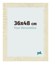 Photo Frame 36x48cm Sonoma Oak MDF Pisa Front Size | Yourdecoration.com