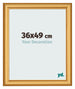 Photo Frame 36x49cm Gold Matte MDF Lazio Front Size | Yourdecoration.com