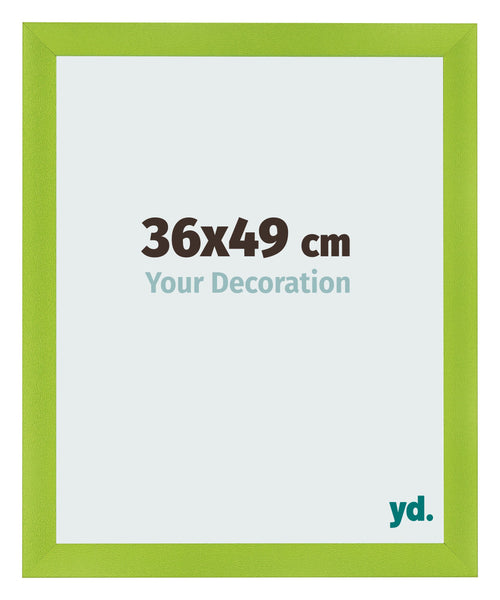Photo Frame 36x49cm Green MDF Pisa Front Size | Yourdecoration.com