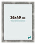 Photo Frame 36x49cm Metal Vintage MDF Pisa Front Size | Yourdecoration.com