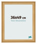 Photo Frame 36x49cm Pine Woodgrain MDF Lazio Front Size | Yourdecoration.com