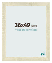 Photo Frame 36x49cm Sonoma Oak MDF Pisa Front Size | Yourdecoration.com